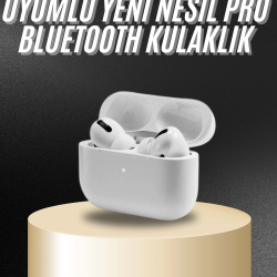 Mey İthalat® Beyaz Android ve İOS Uyumlu Yüksek Performanslı Uzun Pil Ömrü