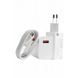 Mey İthalat® Beyaz Ultra Plus Hızlı Şarj Seti Şarj Adaptörü ve Kablosu 67W