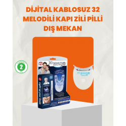 Mey İthalat® Beyazlatma Kalemli LED Diş Parlatma Seti