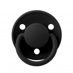 Mey İthalat®  De Lux Silikon Emzik 0-36 Ay Black
