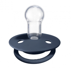 Mey İthalat®  De Lux Silikon Emzik 0-36 Ay Steel Blue