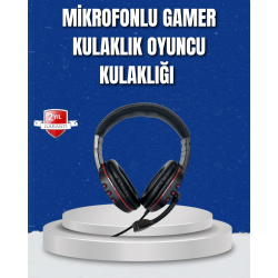 Mey İthalat® Bilgisayar  Kulaklığı – Yumuşak Pedli, Dayanıklı İpli Kablo