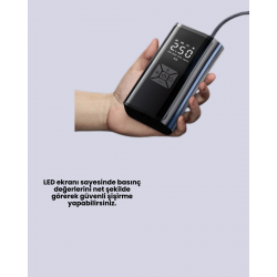 Mey İthalat® Bisiklet, Motosiklet ve Araçlar İçin Çok Amaçlı Hava Pompası