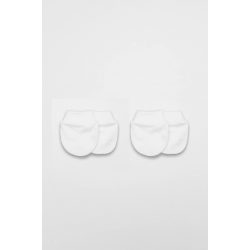 Mey İthalat®   2Li Penye Eldiven Basıc 90108 Beyaz