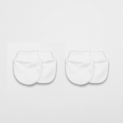 Mey İthalat®   2Li Penye Eldiven Basıc 90108 Beyaz