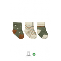 Mey İthalat®   3'Lü Penye Kız Soket Çorap 10112 Nil