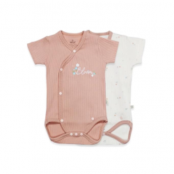 Mey İthalat® 2'li Yarım Kol Badi 17119 Ekru Gül Kurusu