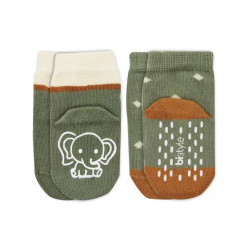 Mey İthalat®   2'Li Hayvan Figür Kaymaz Kız Soket Çorap 10120 Nil