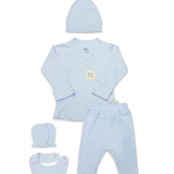 Mey İthalat®   Modal Flying Balloons 5'Li Hastane Çıkışı BS12109 Mavi