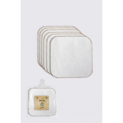 Mey İthalat®   Organik 28x28 6'Lı Havlu Mendil 90105 Ekru