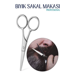 Mey İthalat® Bıyık Sakal Düzeltme Makası 12 cm Biagio Bianchi Design
