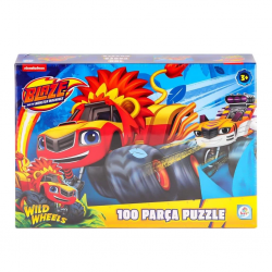 Mey İthalat® BL0048 Blaze Machines 100 Parça Puzzle