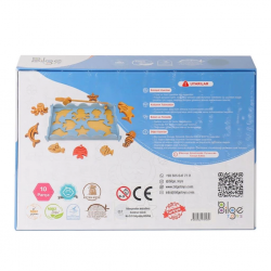 Mey İthalat® BLG-104 Ahşap Balık Tutma Oyunu