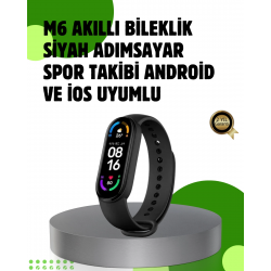 Mey İthalat® Bluetooth 5.0 Akıllı Bileklik – Kalp, Uyku ve Aktivite Takibi