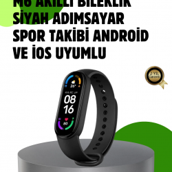 Mey İthalat® Bluetooth 5.0 Akıllı Bileklik – Kalp, Uyku ve Aktivite Takibi