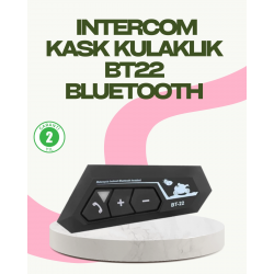 Mey İthalat® Bluetooth 5.0 EDR Kask Kulaklık Yüksek Ses Kalitesi ve Gürültü Önleme