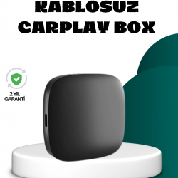 Mey İthalat® Bluetooth 5.0 Kablosuz Android Auto Araç İçi Adaptör