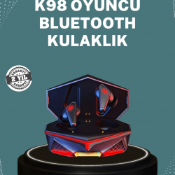 Mey İthalat® Bluetooth 5.0 Kablosuz Gaming Kulaklık Ergonomik Tasarım