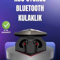 Mey İthalat® Bluetooth 5.0 Kablosuz Gaming Kulaklık Suya Dayanıklı