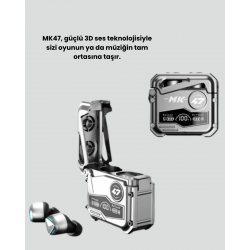 Mey İthalat® Bluetooth 5.0 Kulak İçi Kablosuz Kulaklık – Dokunmatik Kontrol, Düşük Gecikme