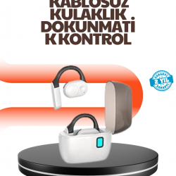 Mey İthalat® Bluetooth 5.0 Kulak İçi Kulaklık – Güçlü Bas, Uzun Pil Ömrü, Şarj Kutulu Tasarım