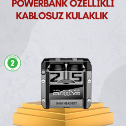 Mey İthalat® Bluetooth 5.0 Kulak İçi Kulaklık Mikrofonlu Kablosuz Model