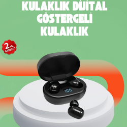 Mey İthalat® Bluetooth 5.0 Kulaklık – LED Ekranlı Şarj Kutusu