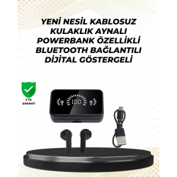 Mey İthalat® Bluetooth 5.1 Destekli  bluetooth kulaklık – ANC ve Stereo Sesli