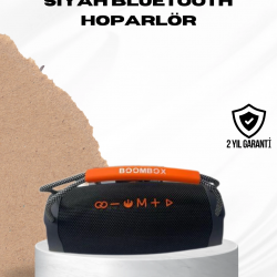 Mey İthalat® Bluetooth 5.1 Kablosuz Hoparlör Derin Bas RGB Işıklı