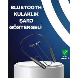 Mey İthalat® Bluetooth 5.3 Boyun Bantlı Kulaklık – Oyun ve Müzik Modu, SD Kart Desteği