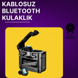 Mey İthalat® Bluetooth 5.3 Kablosuz Kulaklık | Powerbank Şarj Kutulu | Ultra HD Ses Kalitesi