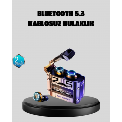 Mey İthalat® Bluetooth 5.3 Kablosuz Kulaklık – Ultra HD Ses Kalitesi, Gürültü Engelleme