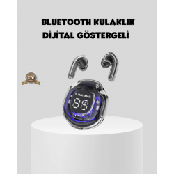 Mey İthalat® Bluetooth 5.3 TWS Kulaklık Gürültü Engelleyici Üçlü Mikrofonlu Ergonomik Tasarım