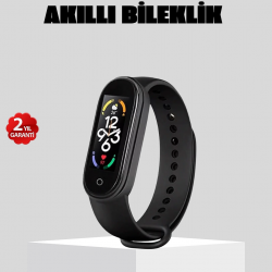 Mey İthalat® Bluetooth Akıllı Bileklik Spor Modlu Kalp Atış Takipli Uyku Analizli