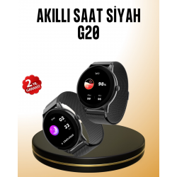 Mey İthalat® Bluetooth Akıllı Saat G20 Mini – Adım Sayar, Kalori Ölçer, Kalp Atışı Takibi
