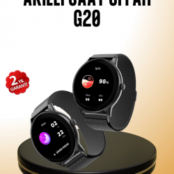 Mey İthalat® Bluetooth Akıllı Saat G20 Mini – Adım Sayar, Kalori Ölçer, Kalp Atışı Takibi