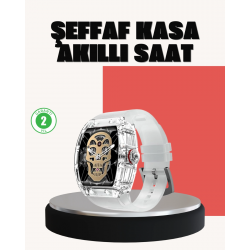 Mey İthalat® Bluetooth Arama Özellikli Akıllı Saat Çok Fonksiyonlu