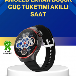 Mey İthalat® Bluetooth Arama Özellikli Akıllı Saat Suya Dayanıklı