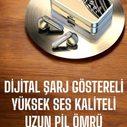 Mey İthalat® Bluetooth Bağlantılı Dijital Göstergeli Yüksek Ses Kaliteli Kulaklık