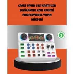 Mey İthalat® Bluetooth Bağlantılı Karaoke ve Yayın Ses Kontrol Ünitesi