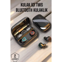 Mey İthalat® Bluetooth Bağlantılı Suya Dayanıklı, Uzun Pil Ömürlü Kablosuz Kulaklık