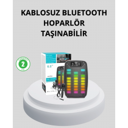 Mey İthalat® Bluetooth Bağlantılı Taşınabilir Müzik Cihazı – 2 Saat Kesintisiz Müzik