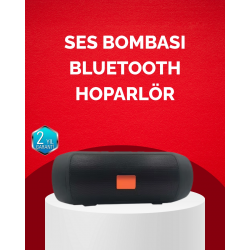 Mey İthalat® Bluetooth Hoparlör 20W Bass Güçlü Ses USB Flash AUX Destekli