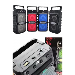 Mey İthalat® Bluetooth Hoparlör Çift Mikrofonlu Güçlü Ses Kaliteli Kesintisiz Kablosuz