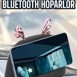 Mey İthalat® Bluetooth Hoparlör Telefon Tutuculu Akıllı Hoparlör Uzun Pil Ömrü