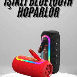 Mey İthalat® Bluetooth Hoparlör Uzun Pil Ömrü Taşınabilir Yüksek Ses Kaliteli