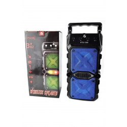 Mey İthalat® Bluetooth Hoparlör Yüksek Ses Kaliteli Büyük Boy Çift Çıkışlı Ses Bombası