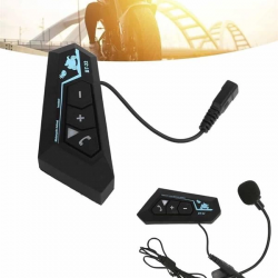 Mey İthalat® Bluetooth Kask Kulaklığı Intercom 5.0 Bluetooth Android ve İOS Uyumlu