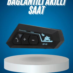 Mey İthalat® Bluetooth Kask Kulaklığı Intercom 5.0 Bluetooth Android ve İOS Uyumlu