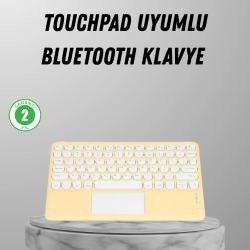 Mey İthalat® Bluetooth Klavye – Kablosuz, Sessiz Tuşlu, Android iOS Windows Uyumlu, Kompakt Taşınabilir Tasarım